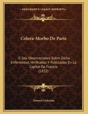 Colera-Morbo De Paris - Manuel Codorniu
