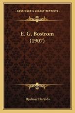 E. G. Bostrom (1907)