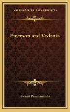 Emerson and Vedanta - Swami Paramananda (author)