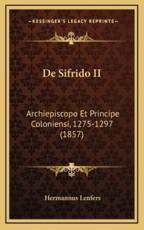 De Sifrido II - Hermannus Lenfers (author)