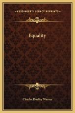 Equality - Charles Dudley Warner (author)