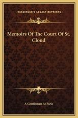 Memoirs Of The Court Of St. Cloud - A Gentleman at Paris (author)