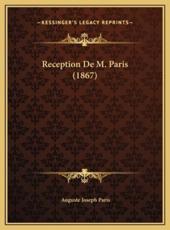 Reception De M. Paris (1867) - Auguste Joseph Paris