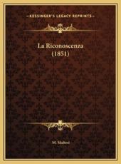 La Riconoscenza (1851) - M Maltesi (author)