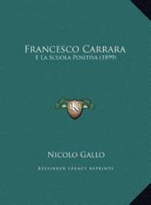 Francesco Carrara - Nicolo Gallo (author)
