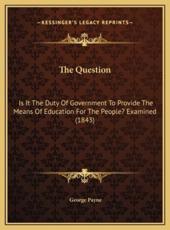 The Question - George Payne (author)