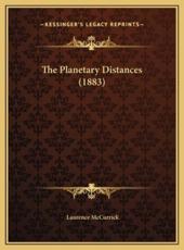 The Planetary Distances (1883) - Laurence McCurrick (author)