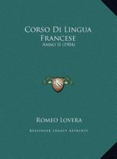 Corso Di Lingua Francese - Romeo Lovera (author)