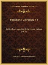 Dizionario Universale V4 - Francesco D'Alberti Di Villanuova