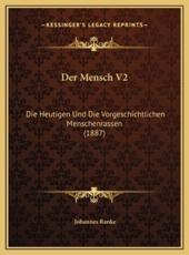 Der Mensch V2 - Johannes Ranke (author)