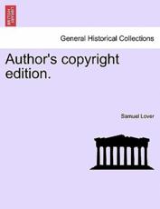 Author's copyright edition.
