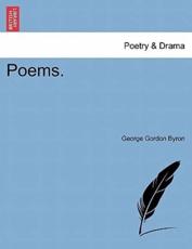 Poems. - George Gordon Byron