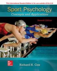 ISE SPORT PSYCHOLOGY: CONCEPTS AND APPLICATIONS - COX