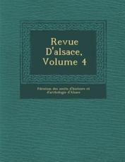 Revue D'Alsace, Volume 4