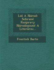 Lid a Narod - Frantiek Barto (author)