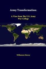 Army Transformation - Williamson Murray (author)
