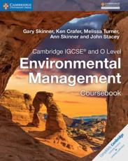 Cambridge IGCSE and O Level Environmental Management Coursebook