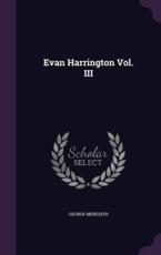 Evan Harrington Vol. III - George Meredith