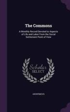 The Commons - Anonymous (author)