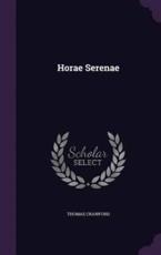 Horae Serenae - MR Thomas Crawford (author)