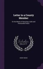 Letter to a County Member - Henry Beeke