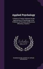 Applied Psychology - Warren Hilton (author)