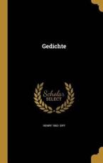 Gedichte - Henry 1863- Siff (author)
