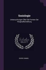 Soziologie - Georg Simmel