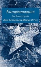 Europeanization: New Research Agendas - Graziano, Paolo