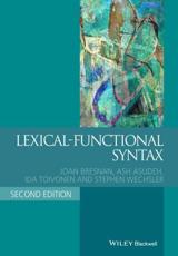 Lexical-Functional Syntax - Joan Bresnan, Ash Asudeh, Ida Toivonen, Stephen Wechsler