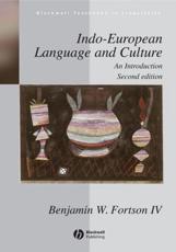Indo-European Language and Culture - Benjamin W. Fortson