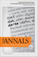 The Federal Statistical System: Its Vulnerability Matters More Than You Think - Prewitt, Kenneth