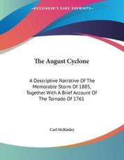 The August Cyclone - Carl McKinley (author)