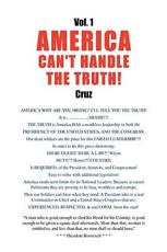 Vol. 1 America Can't Handle the Truth! - Cruz, Sevim