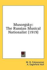 Musorgsky - M D Calvocoressi