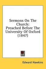 Sermons on the Church - Edward Hawkins