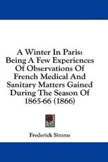 A Winter In Paris - Frederick Simms