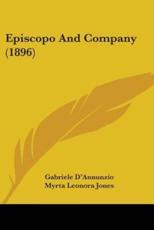 Episcopo and Company (1896) - Gabriele D'Annunzio (author)