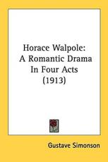 Horace Walpole - Gustave Simonson (author)