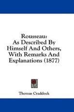 Rousseau - Thomas Craddock (author)