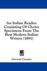An Italian Reader - Giovanni Cattaneo (author)