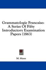 Grammatologie Francaise - M Masse
