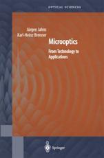 Microoptics : From Technology to Applications - Brenner, Karl-Heinz