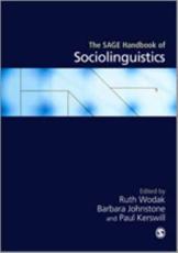 The SAGE Handbook of Sociolinguistics - Ruth Wodak (editor), Barbara Johnstone (editor), Paul Kerswill (editor)