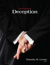 Encyclopedia of Deception - Timothy R. Levine (editor)