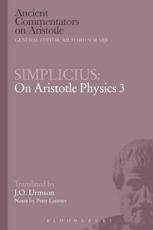 Simplicius: On Aristotle Physics 3 - Simplicius