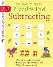 Subtracting Practice Pad 5-6