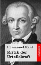 Kritik Der Urteilskraft - Immanuel Kant