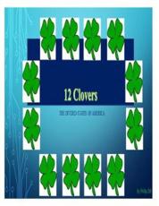 12 Clovers-The Divided States of America - Phillip Dill (author)