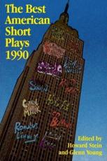 The Best American Short Plays 1990 - Glenn Young (musical arrangement)